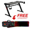 MARVO DE-05 Single Gaming Desk, 1100x600x74mm with FREE 4-in-1 Gaming Kit & XL RGB Gaming Mousepad with USB Hub