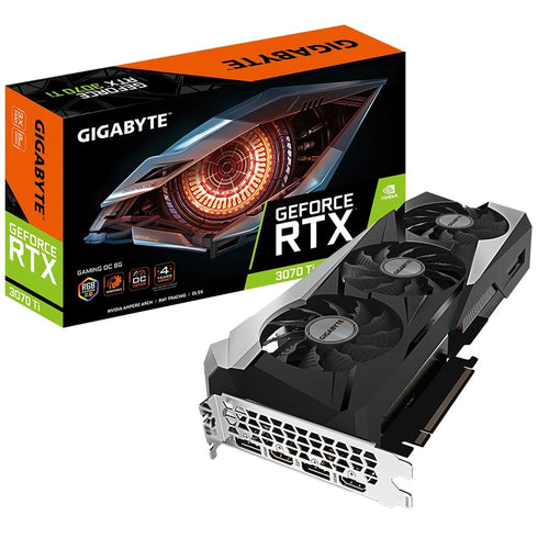 Gigabyte Nvidia GeForce RTX 3070Ti Gaming 8GB Triple Fan Graphics Card