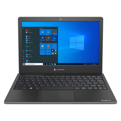 Dynabook Toshiba Satellite Pro E10-S-101 Laptop, 11.6 Inch HD Screen, Intel Celeron N4020, 4GB RAM, 128GB SSD, Windows 10 Pro