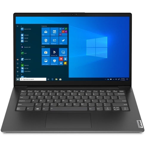 Lenovo V14 G2 82KA00NFUK Laptop, 14 Inch Full HD 1080p Screen, Intel Core i5-1135G7 11th Gen, 8GB RAM, 256GB SSD, Windows 11 Pro