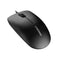 Cherry MC 1000 Wired USB Mouse, 3-Buttons and Scroll Wheel with Key Function, 1200dpi with Optical Sensor, Ambidextrous Design for PC, Mac and Laptop, Black