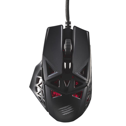 Mad Catz M.O.J.O. M1 Gaming Mouse, USB 2.0, Ultra Lightweight at 70g Ergonomic Design, Adjustable up to 12000 DPI with Gaming-grade Pixart PMW 3360 Optical Sensor and 60 Million Clicks Lifespan