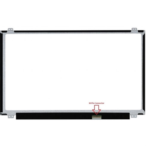 BOE N156WHM-N44 15.6 Inch HD 1366x768 Replacement Laptop Screen, 30 pin Socket, Includes Brackets, Matte