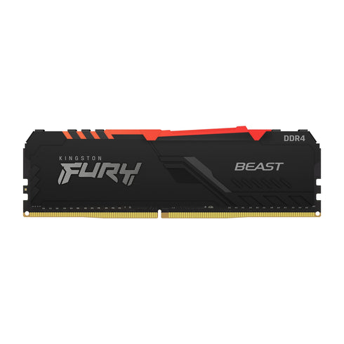 Kingston FURY Beast 8GB 3200MHz DDR4 CL16 DIMM RGB System Memory