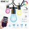 ENER-J Wi-Fi Outdoor LED 7.2 Metre White/RGB String Light with 12x LED Bulbs