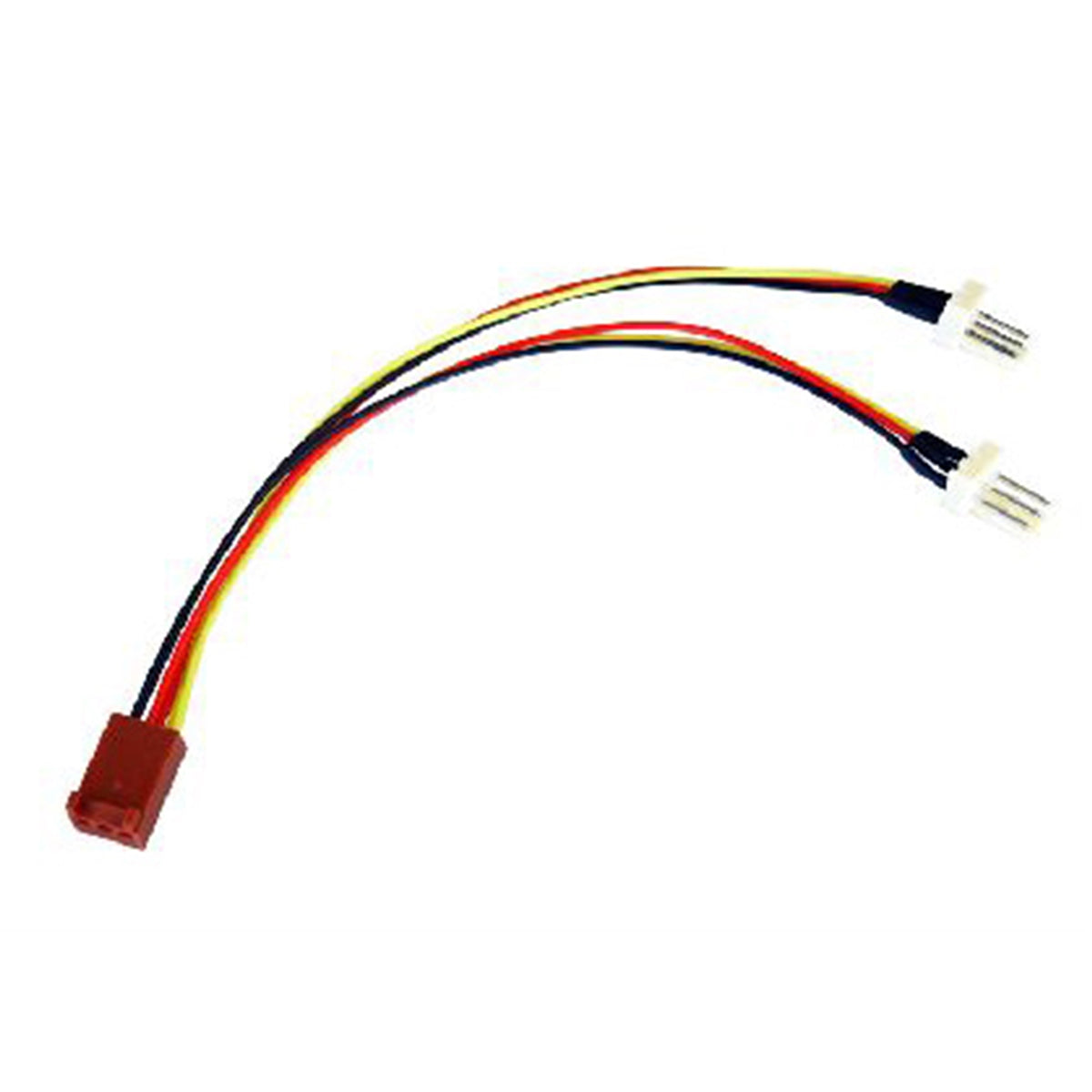 3-Pin Fan (F) to 2 x 3-Pin Fan (M + M) 0.15m OEM Internal Splitter Cab ...