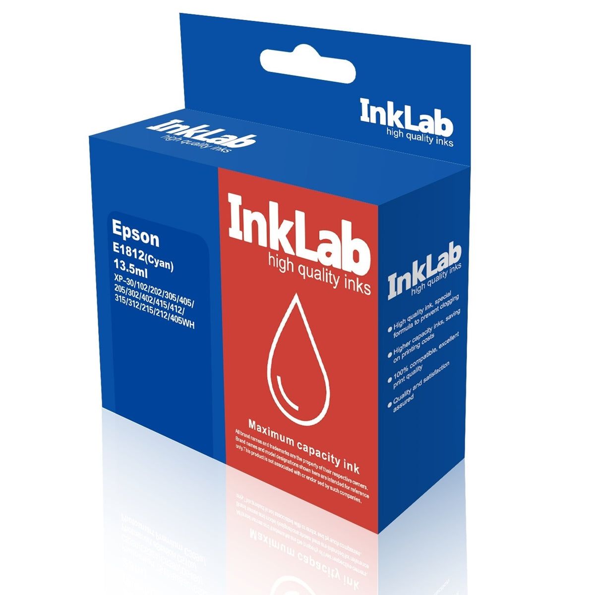 InkLab 1812 Epson Compatible Cyan Replacement Ink – starflexsystems