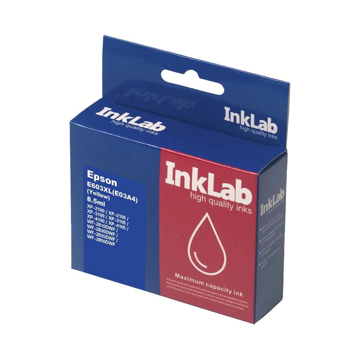 InkLab 603XL Epson Compatible Yellow Replacement Ink – starflexsystems